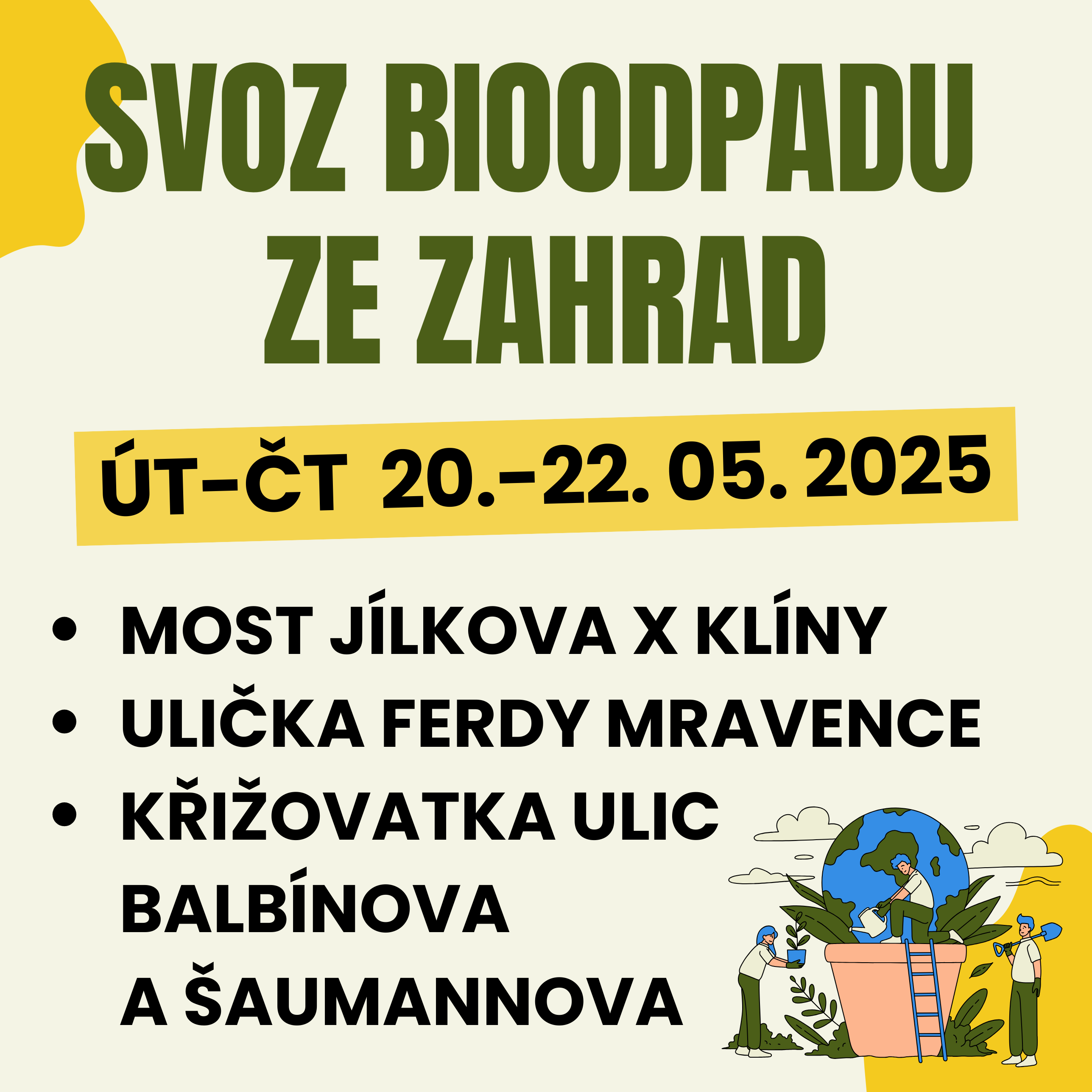 SVOZ BIOODPADU ZE ZAHRAD - Městská část Brno-Židenice